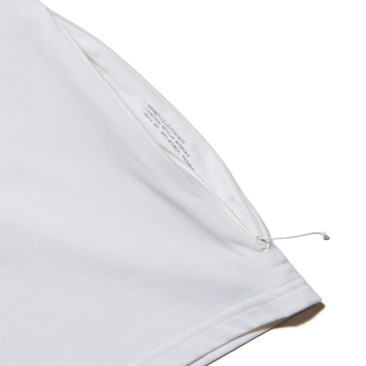 SOPHNET. / EX. MOBILIFIED WIDE TEE (White)